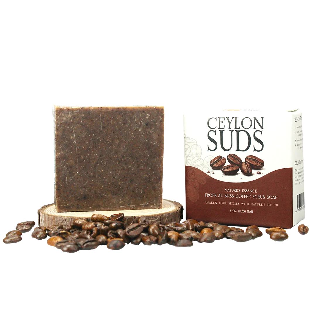 Tropical Bliss Coffee Scrub Soap